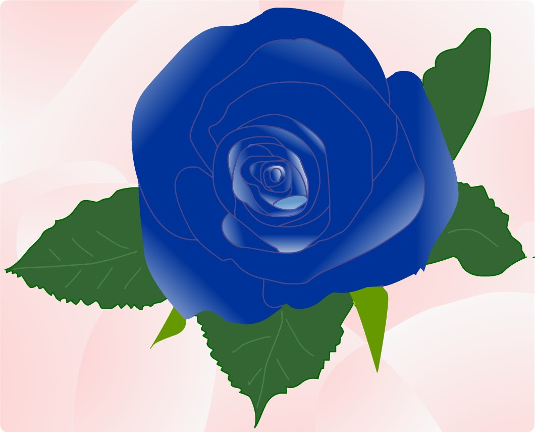 無料でダウンロード 青 薔薇 イラスト 3335 青 薔薇 イラスト