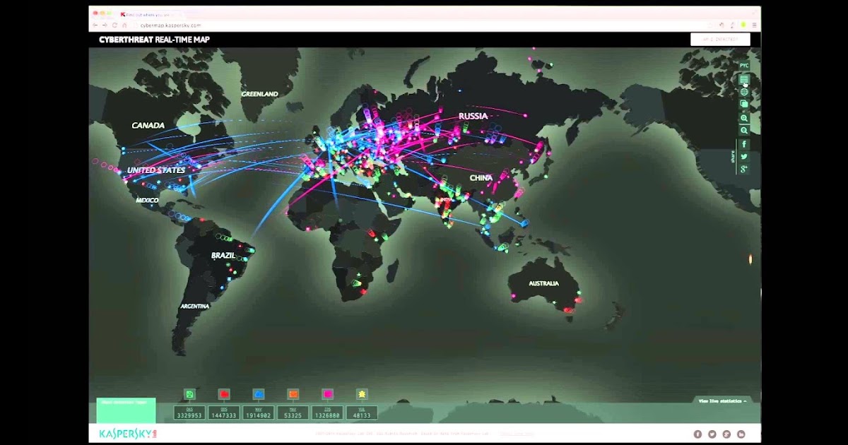 Cyber Security Memo Real Time Cyber Attack Threat Map 