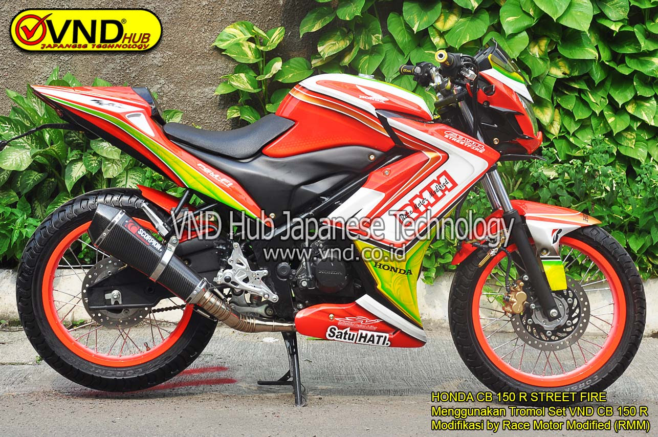 Tromol VND Japanese Technology Honda CB150R StreetFire