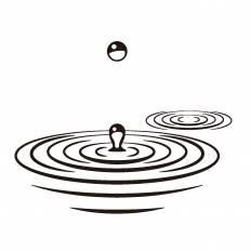 すべての動物の画像 ユニーク水 波紋 イラスト