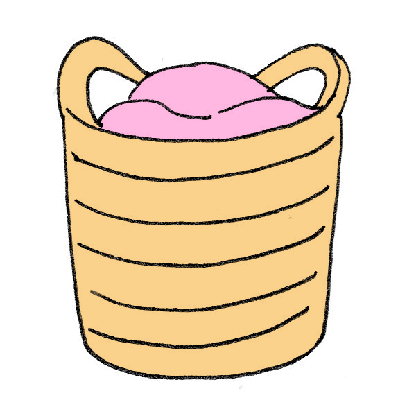 かわいい動物画像 綺麗なかご イラスト かわいい