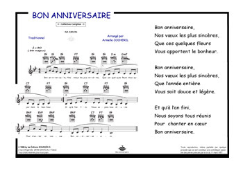 Joyeux Anniversaire Chanson Lyrics Myrles Lahomas