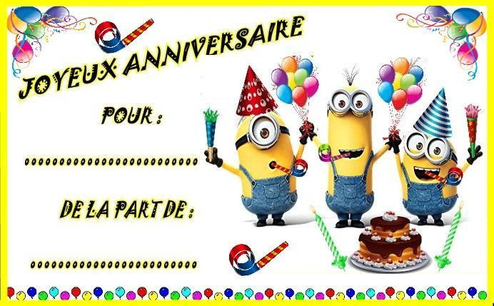 Minions Joyeux Anniversaire Lyrics Dann Yuki