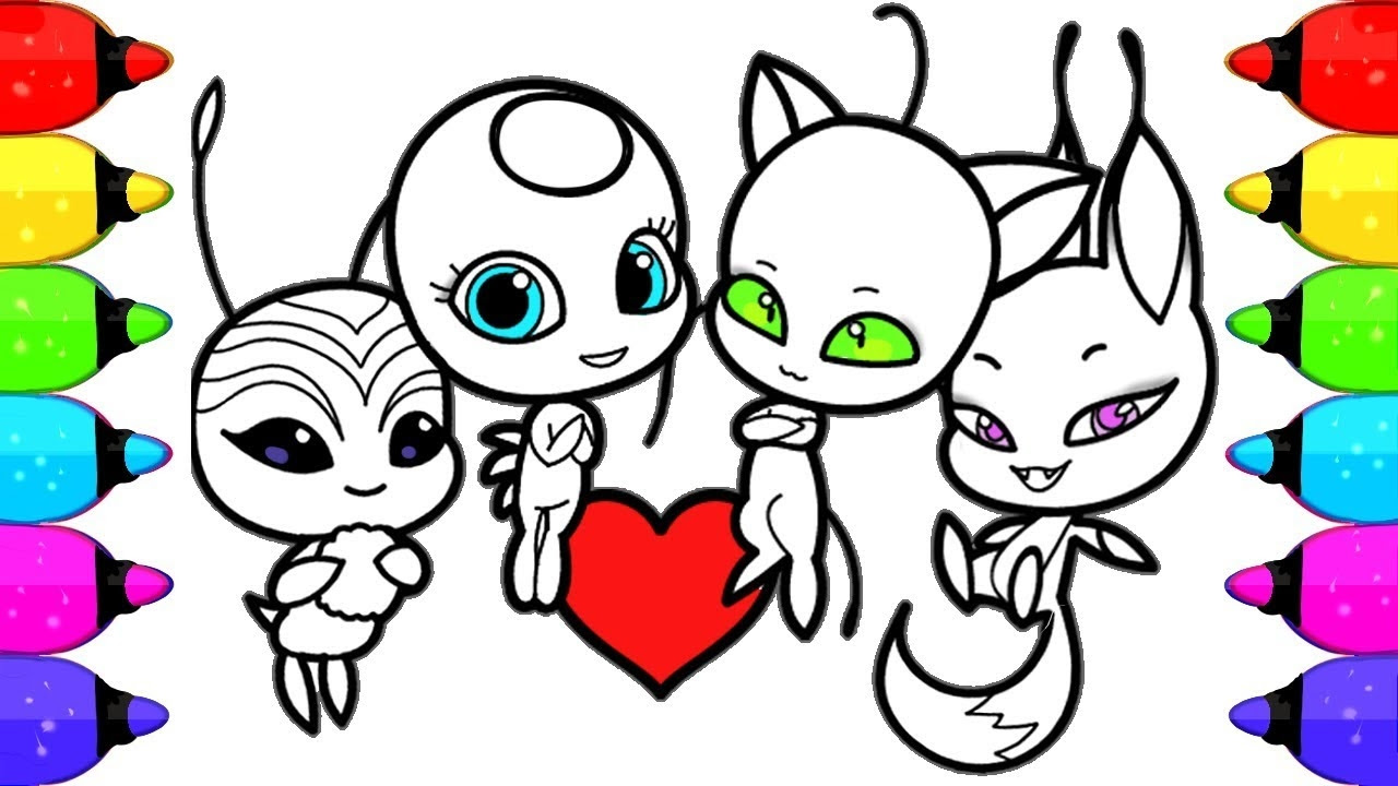 Tales of ladybug cat noir coloring pages for free. Miraculous Coloring Pages At Getdrawings Free Download