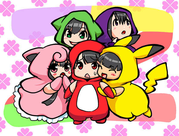 アニメ画像について ラブリー着ぐるみ イラスト 可愛い