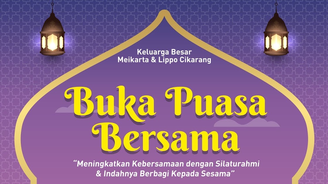 Kumpulan Contoh  Spanduk Bukber Keren contoh  desain  spanduk