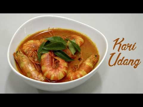 Tutorial Memasak Resepi Udang Masak Kari Pekat - Kuliner 