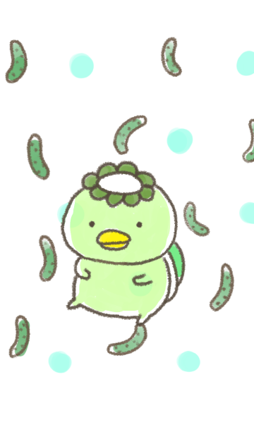 50 カッパ イラスト かわいい 写真素材 フォトライブラリー
