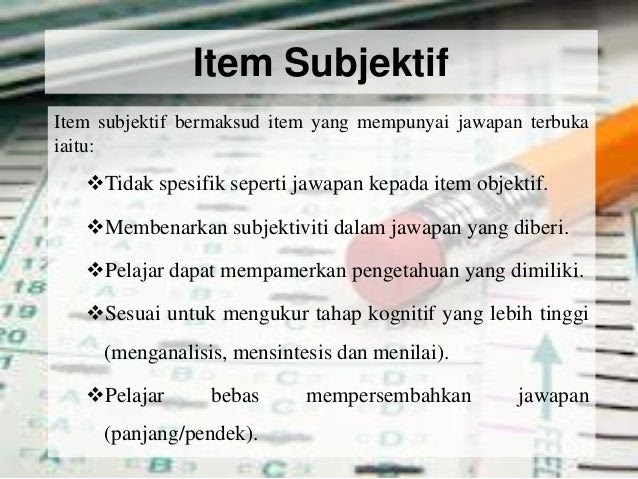 Contoh Soalan Berbentuk Analisis - Terengganu t