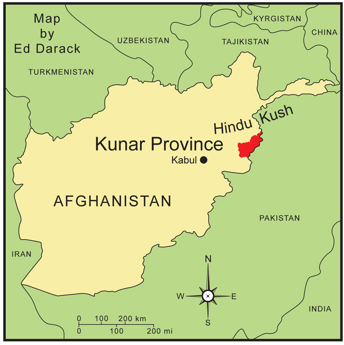 Kunar is home to the each map is printed using the finest materials and methods. Map Of Kunar Province By Ed Darack