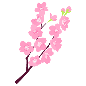 すべての動物の画像 無料印刷可能桜の枝 イラスト