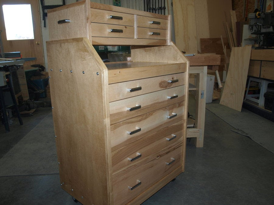 Masterwood: Build A Rolling Tool Cabinet