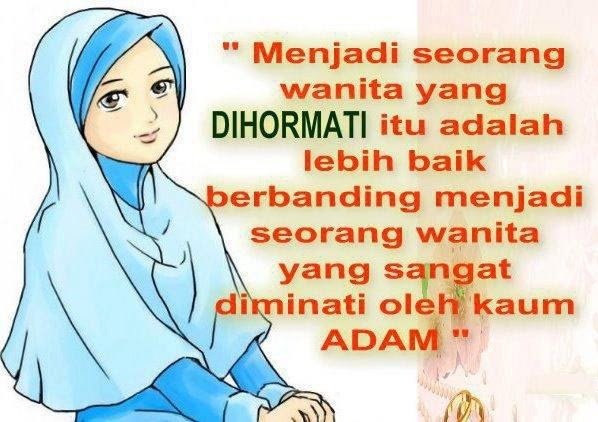 Inspirasi Terbaru 40 Gambar Kartun Muslimah Dan Kata Kata Nya