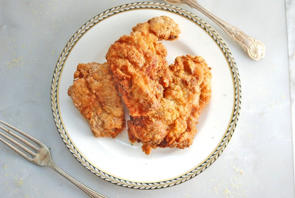 You don't know crispy fried chicken until you've tried this korean fried chicken. Buttermilk Fried Chicken