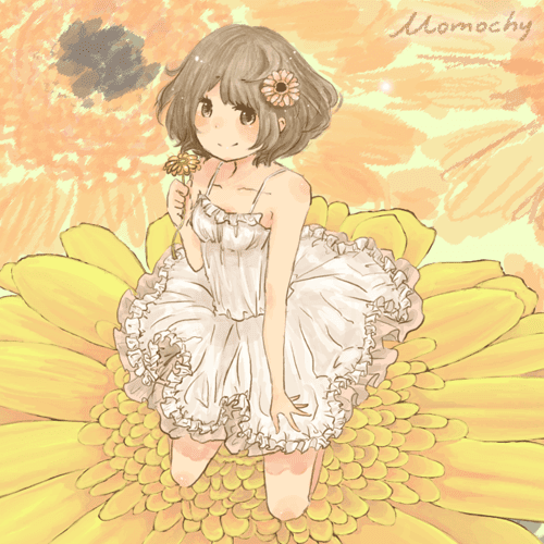 美しい花の画像 無料ダウンロード女の子 ワンピース イラスト