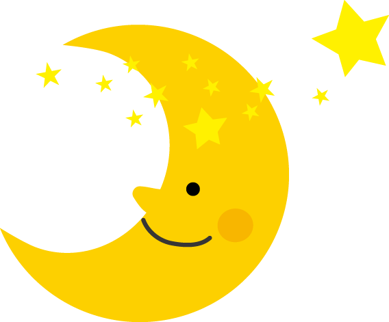 かわいいディズニー画像 心に強く訴える月 イラスト フリー