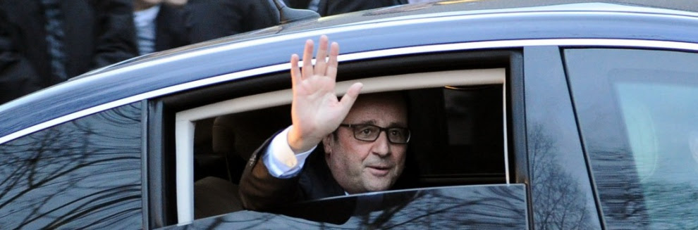 François Hollande à Tulle, le 17 janvier 2015