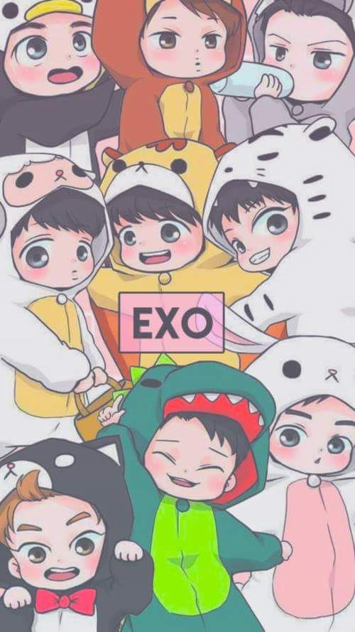 アニメ画像について トップ100exo イラスト 簡単