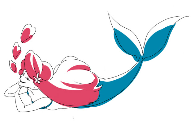 トップ100書き方 アリエル 簡単 イラスト 無料イラスト集