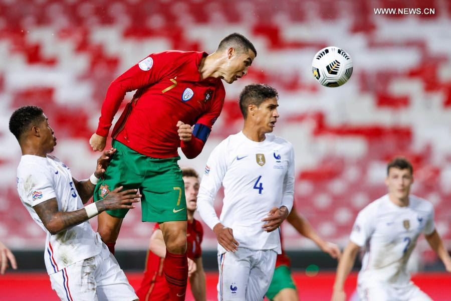 Have your say on the game in the comments. Uefa Nations League Football Match Portugal Vs France Xinhua English News Cn