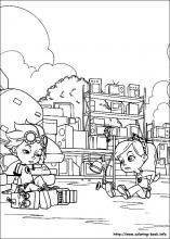 Coloring pages of the nickelodeon tv series rusty rivets. Rusty Rivets Coloring Pages On Coloring Book Info