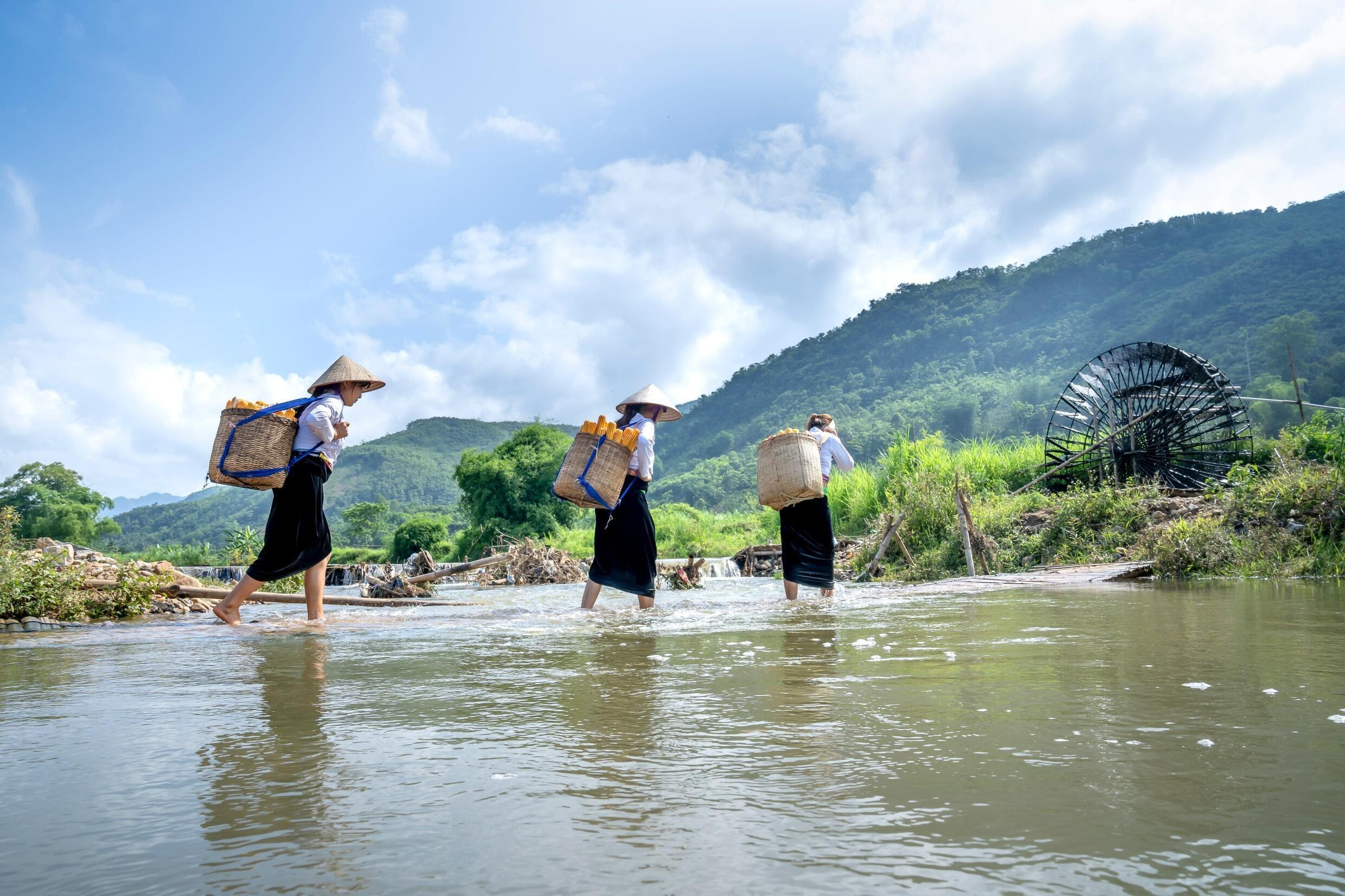 Khu Bảo Tồn Thiên Nhiên Pù Luông, tỉnh Thanh Hóa, Việt Nam, nơi có nhiều cộng đồng sắc tộc thiểu số người Thái sinh sống.