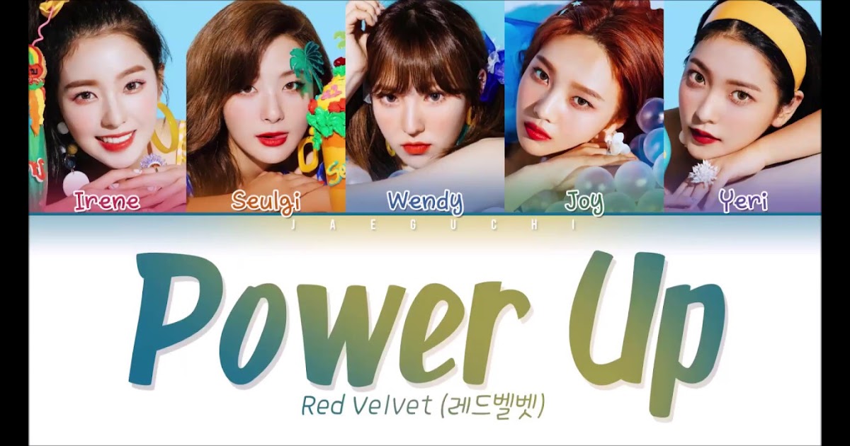 Red Velvet Power Up Lyrics Lyricswalls