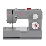 SINGER 4432 Heavy-Duty Extra-High-Speed Sewing Machine with Metal Frame and Stainless Steel Bedplate