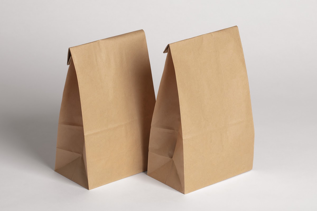 Download Download Kraft Paper Box With Rice Mockup