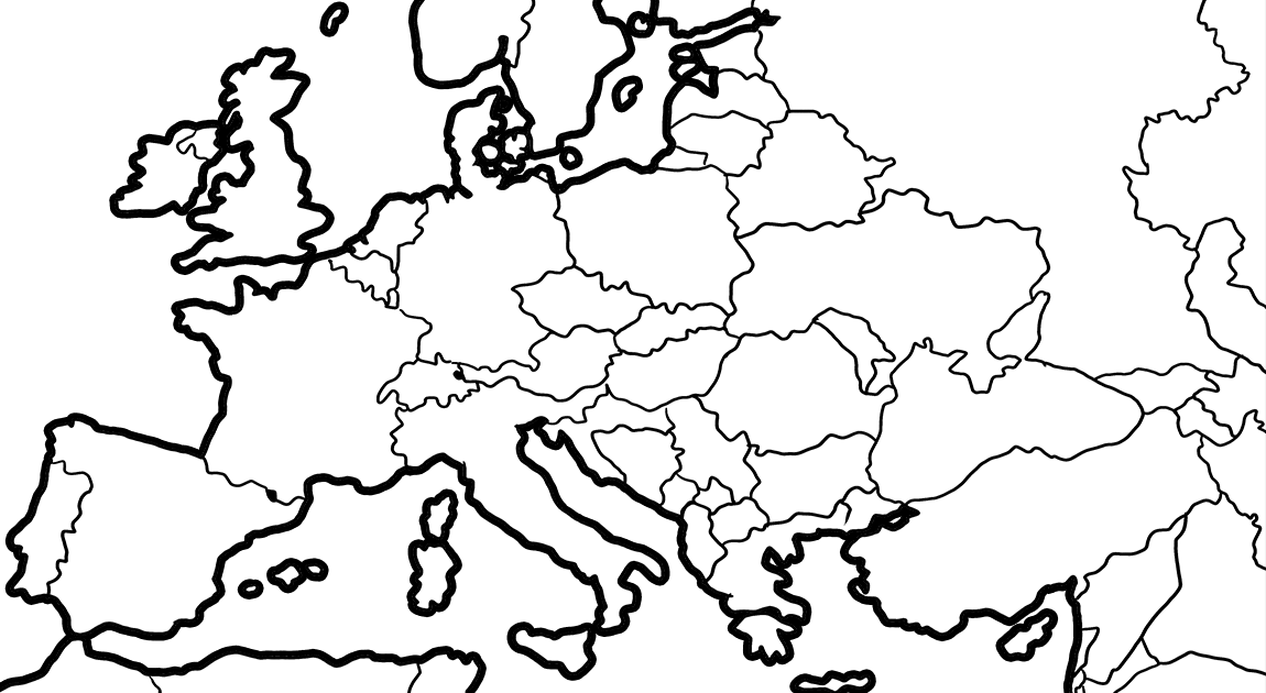 39 Karte Von Europa Zum Ausdrucken Besten Bilder Von Ausmalbilder