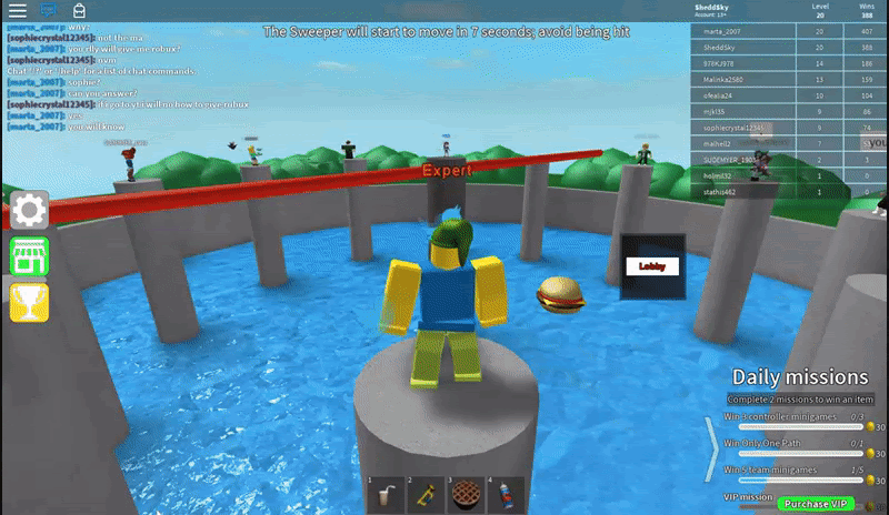 Roblox Epic Minigames Gui Custom Chat Menu Roblox Ids - epic minigames at the top this can t be real roblox