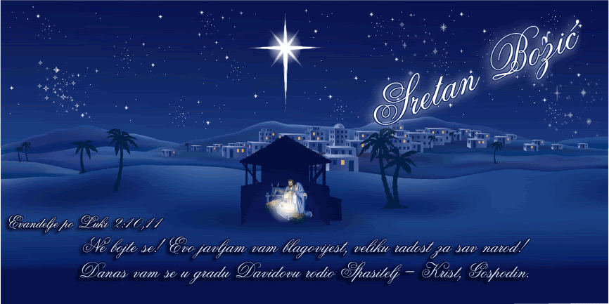 Merry Christmas! Gospel according to Luke 2:10-11 “…Do not be afraid.  I bring you good news  that will cause great joy  for all the people!  Today in the town of David  a Savior has been born to you;  he is the Messiah, the Lord.” 