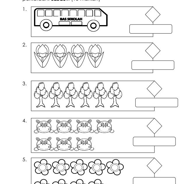 Contoh Soalan Matematik Tahun 1 Peperiksaan Akhir Tahun 