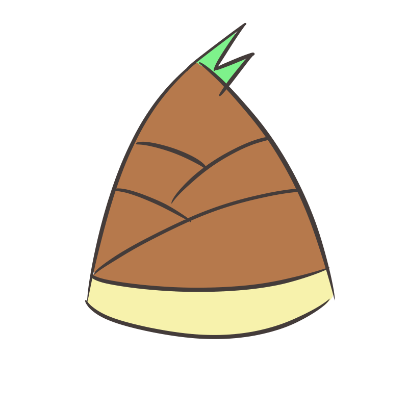 100 たけのこ イラスト フリー イラスト画像 Irasutogazojoss