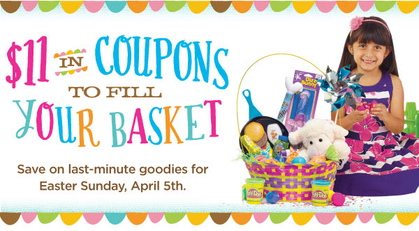 $11 in Coupons to Fill Your Basket