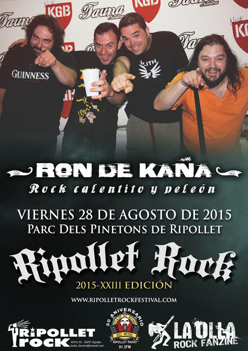 Ripollet Rock Festival 2015 - Ron De Kaña