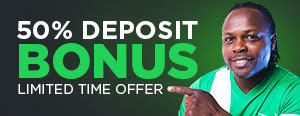 50% Deposit Bonus