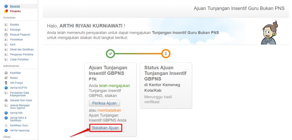 Cara Mudah Pengajuan Tunjangan Insentif Guru Non PNS Madrasah