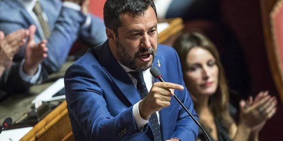 4. Unidas Podemos instará al Ayuntamiento de Ibiza a declarar al italiano Matteo Salvini como persona 'non grata'