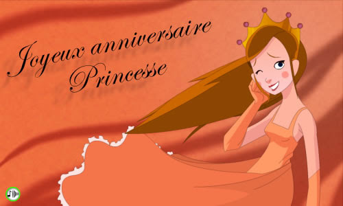 Carte D Anniversaire Virtuelle Princesse Nanaryuliaortega Blog