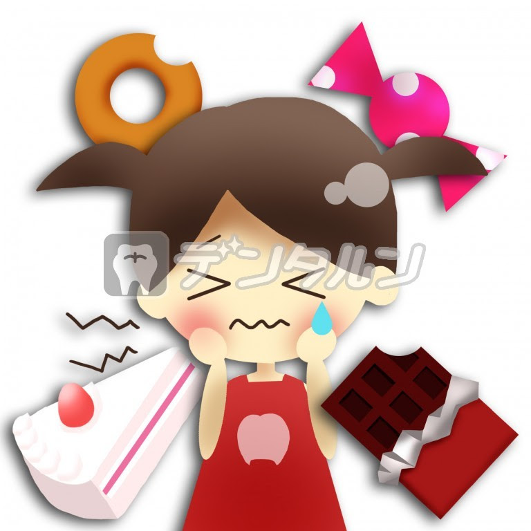 印刷 お 菓子 食べる イラスト かわいい 3480 Terajanapat