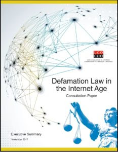 Malaysian defamation legislation is supplemented by english common law and malaysian case law. Consultation Paper Lco Cdo