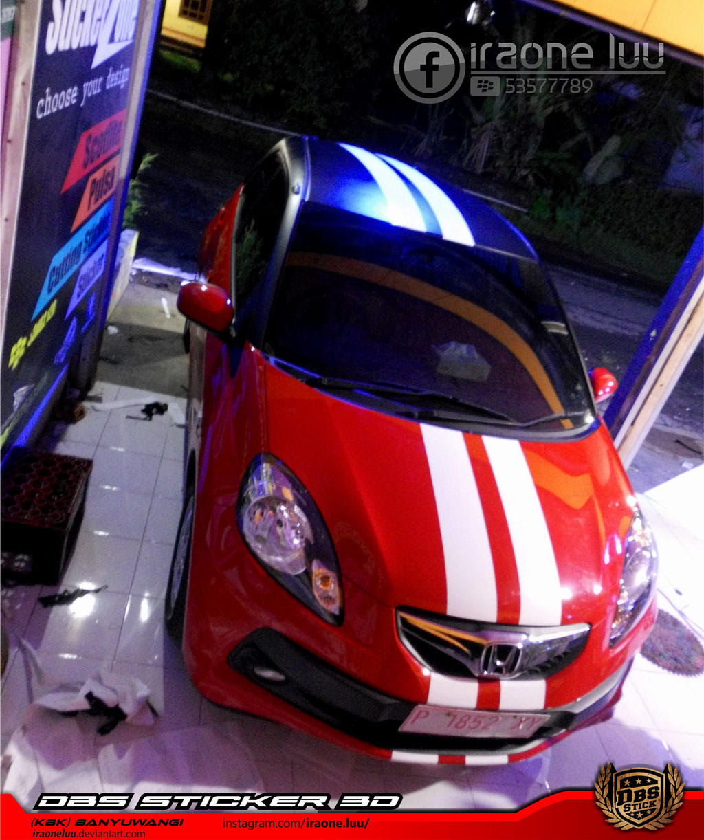 Galeri 57 Modifikasi Honda Brio Cutting Sticker Terupdate Togog Modif