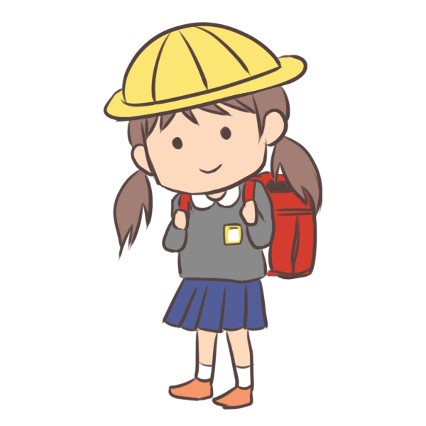 綺麗なランドセル 女の子 イラスト 無料イラスト集