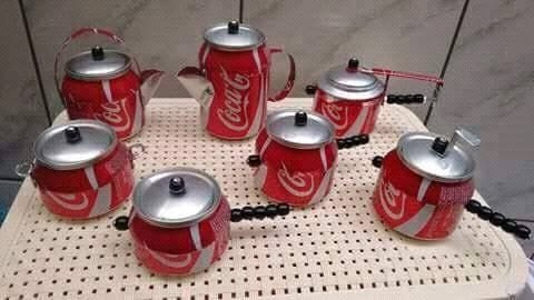 12 Terbaru Kerajinan Tangan Dari Kaleng  Coca Cola