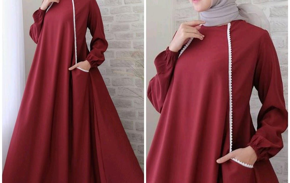 Jilbab Merah  Maroon Cocok Dengan  Baju Warna  Apa  reihanhijab
