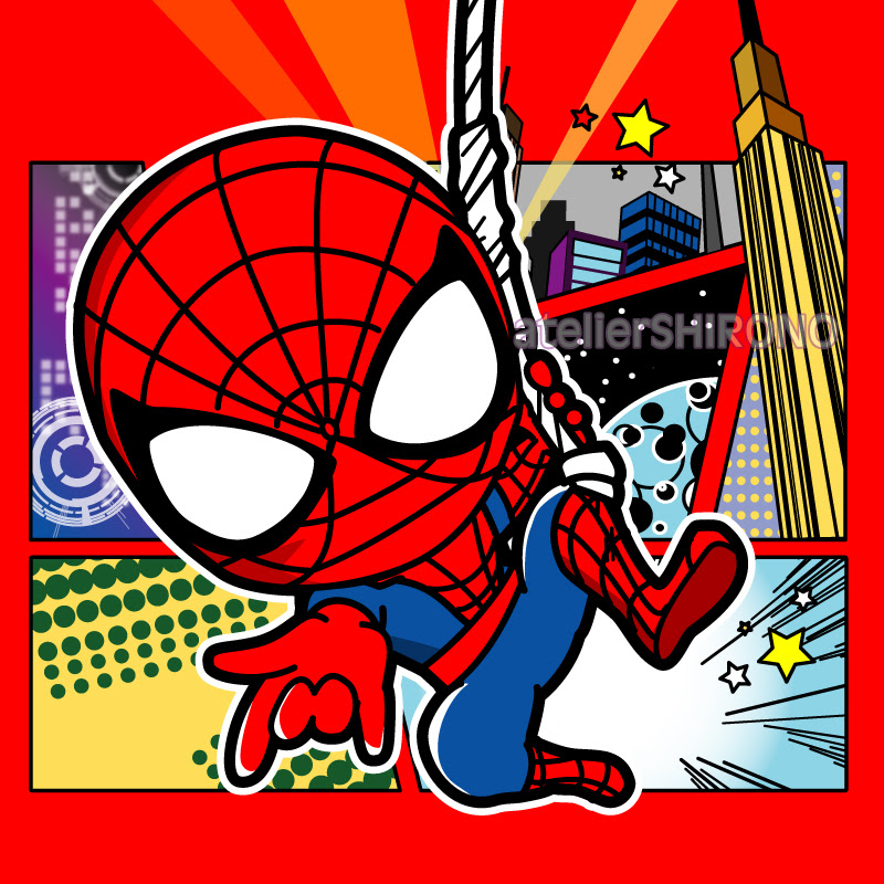 スパイダーマン 画像 可愛い スパイダーマン 可愛い イラスト 画像 Saikonomuryogazomovies