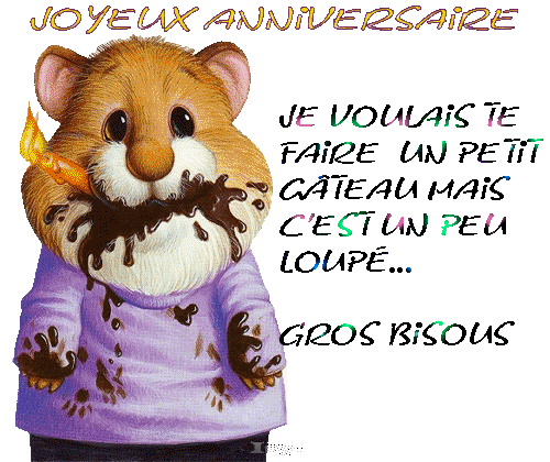 Carte Bon Anniversaire Christelle Anja