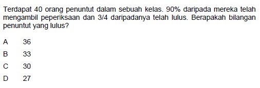 Cara Menjawab Soalan Matematik Tingkatan 1 - Selangor i