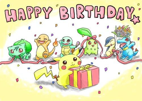 最高の無料イラスト 心に強く訴えるおめでとう ポケモン 誕生 日 イラスト